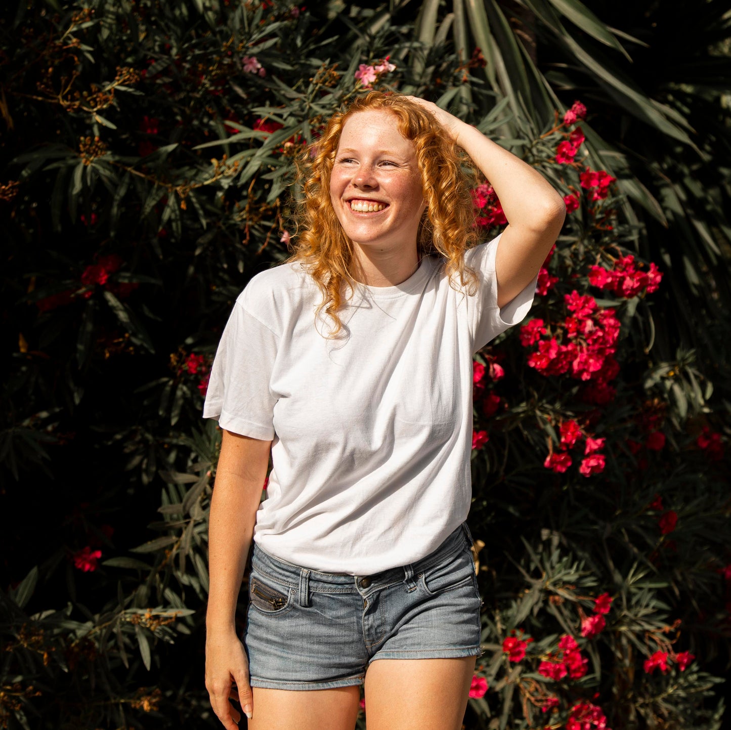 White Slogan T-shirt