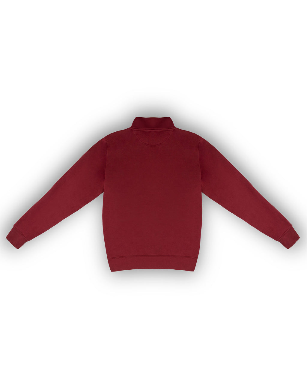 Burgundy+Gold Quarter Zip