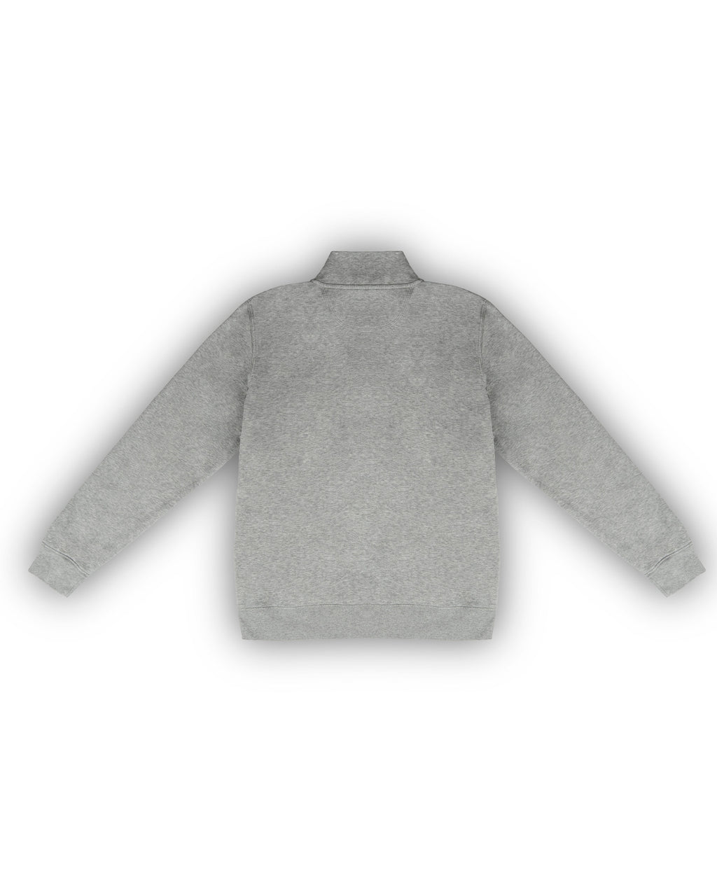 Heather Grey + Burgundy Quarter Zip