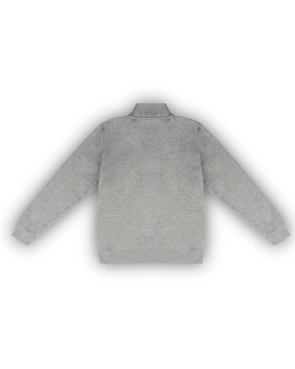 Heather Grey + Purple Quarter Zip