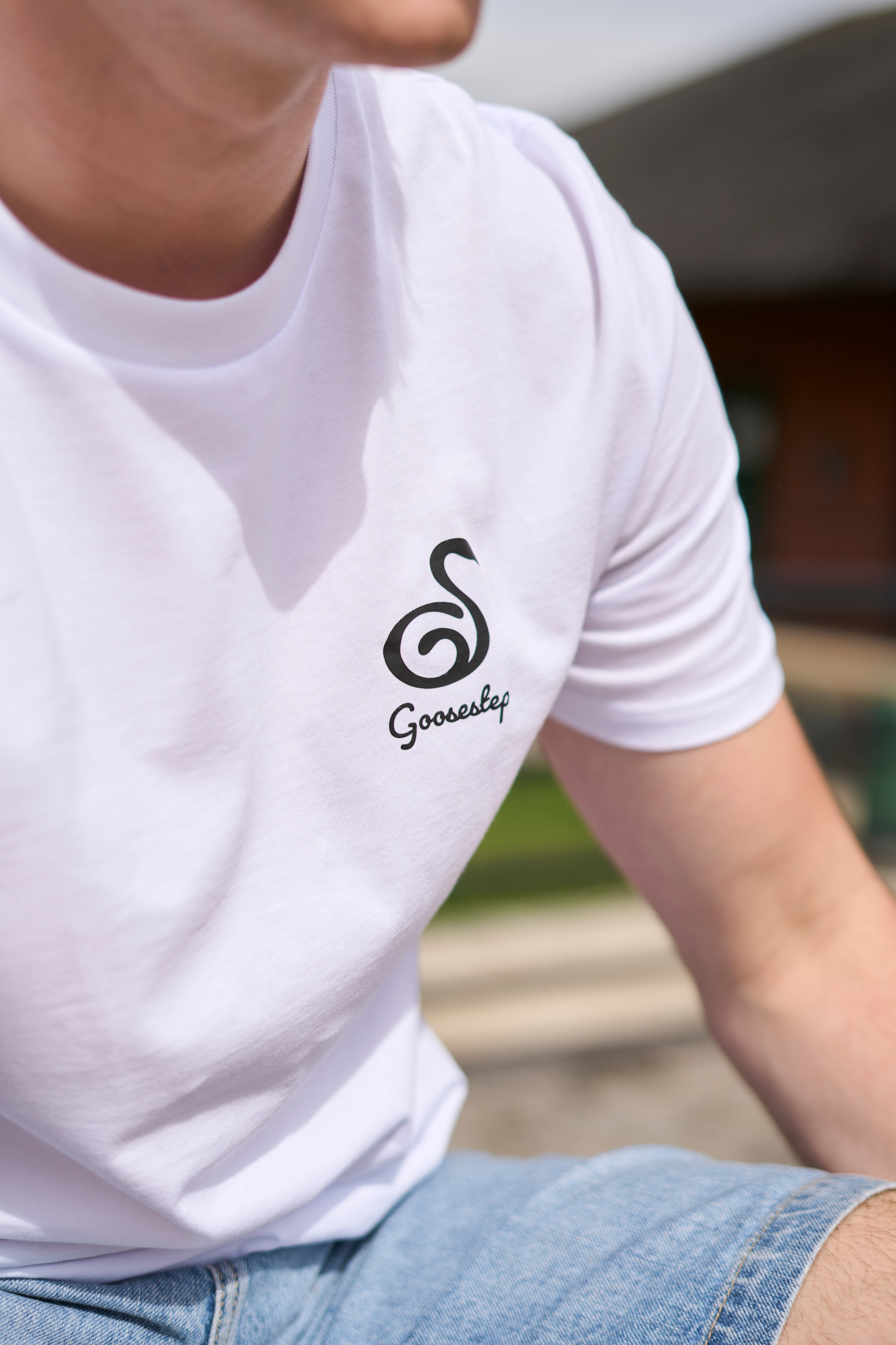 Black Front Logo T-shirt