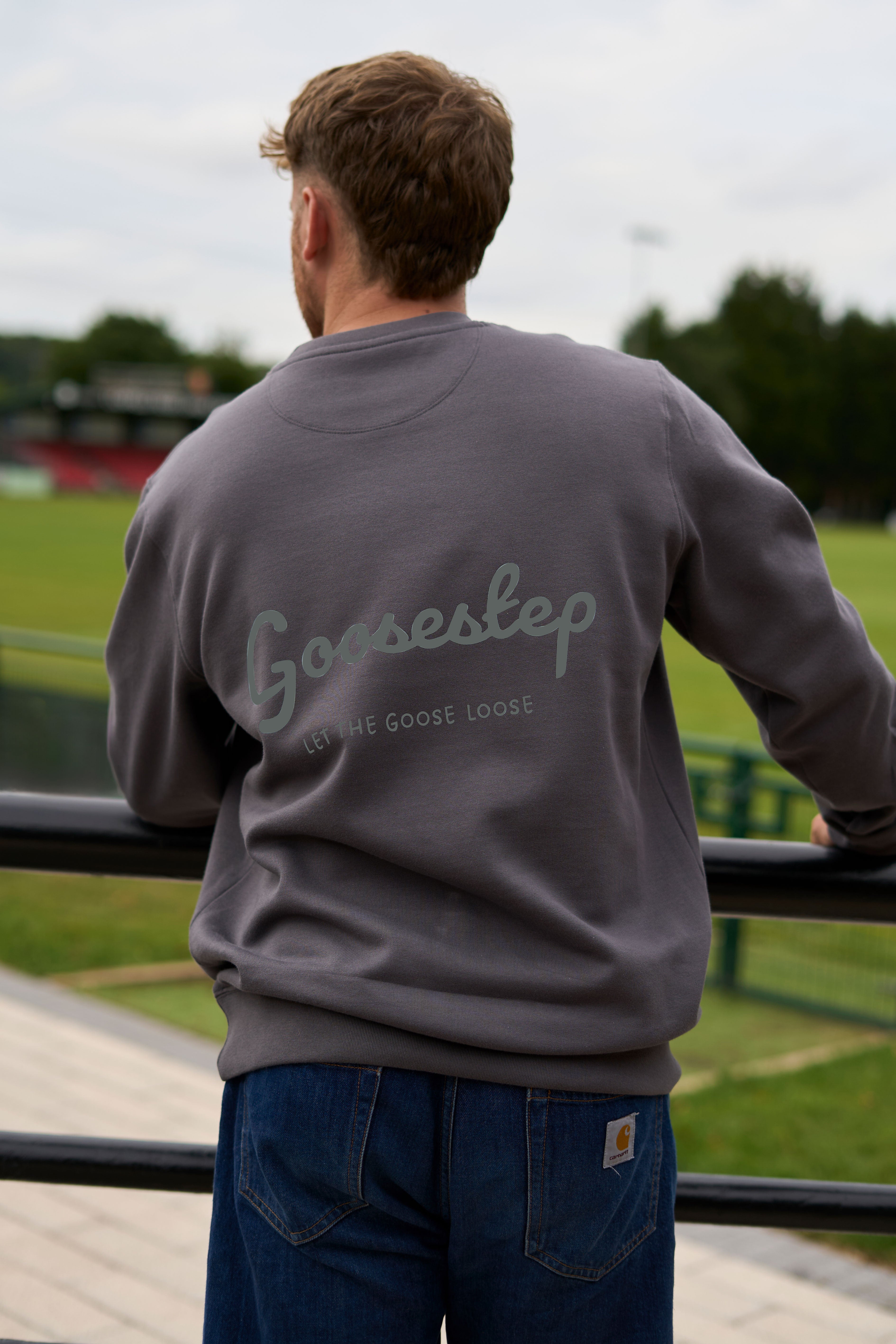Charcoal+Reflector Sweatshirt
