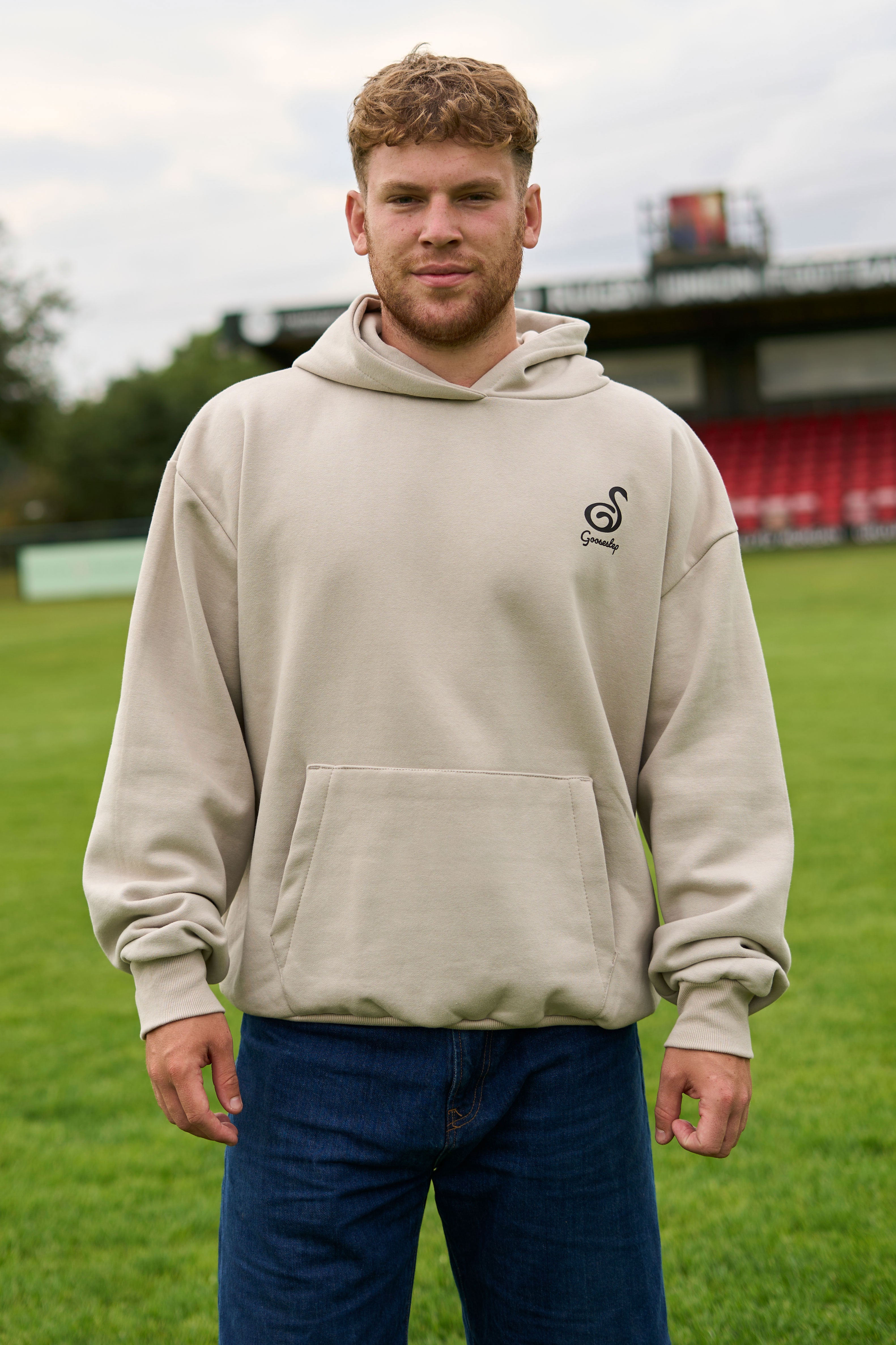 Stone+Green Hoodie