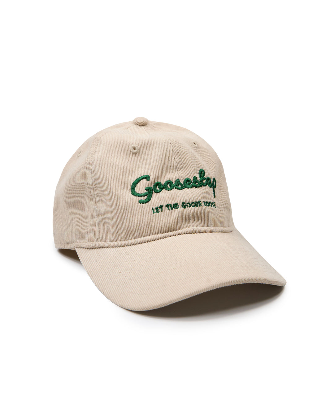 Goosestep Beige Hat with Written Logo