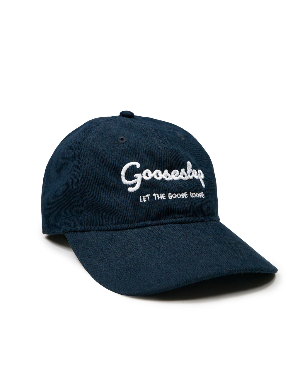Goosestep Navy Hat with Written Logo