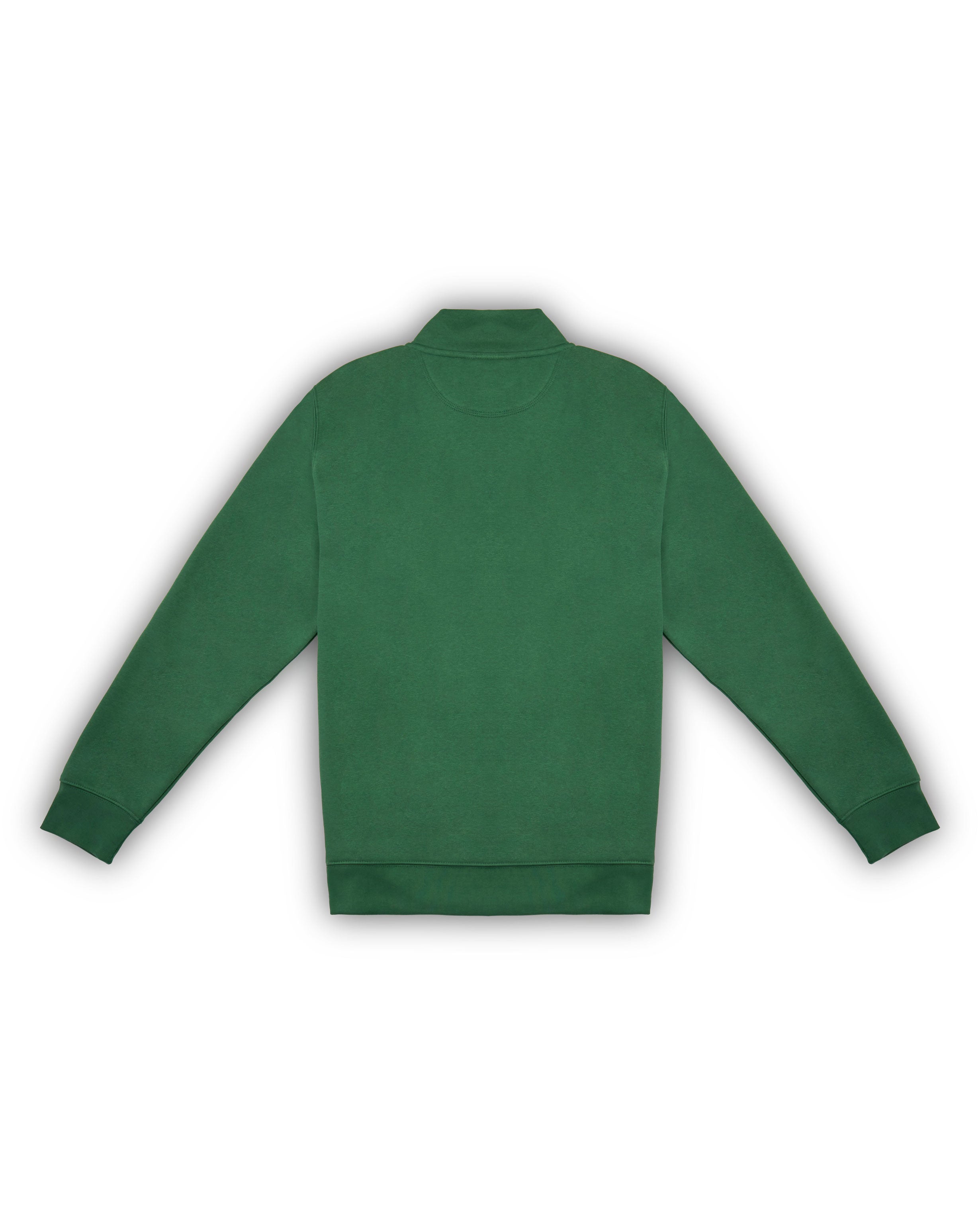Green+Gold Quarter Zip