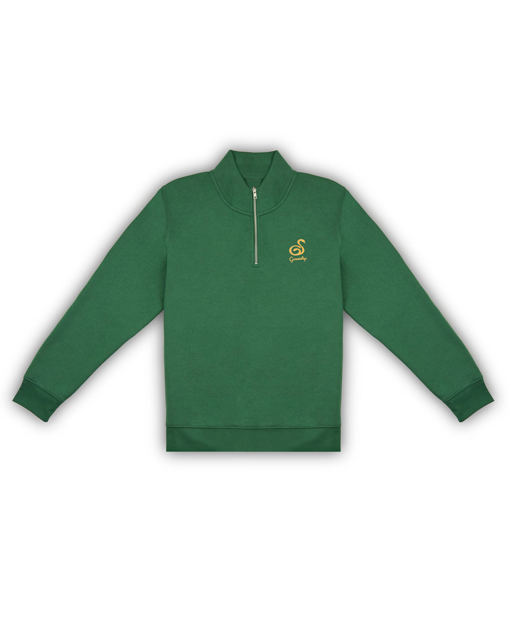 Green+Gold Quarter Zip