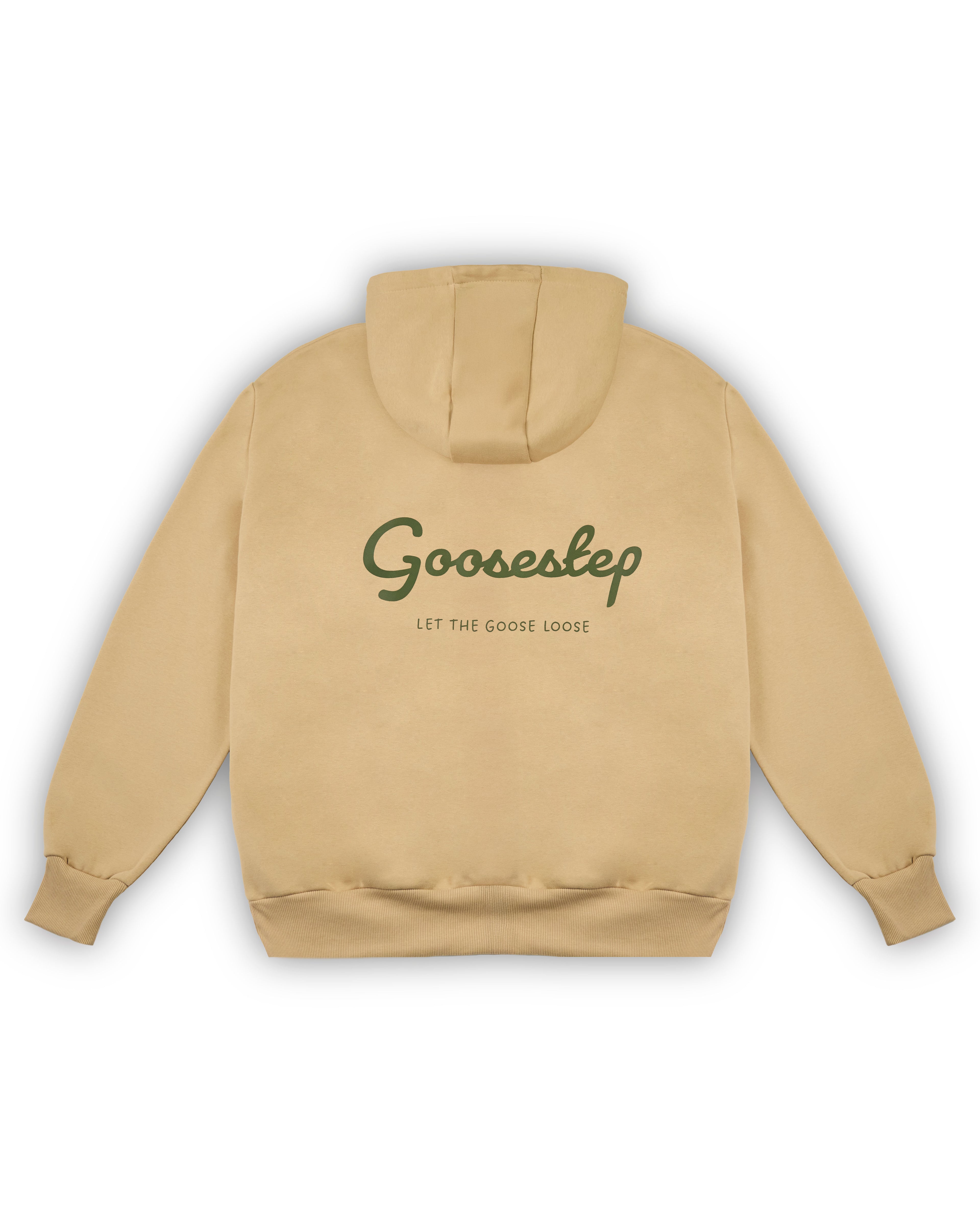Desert Sand+Green Hoodie