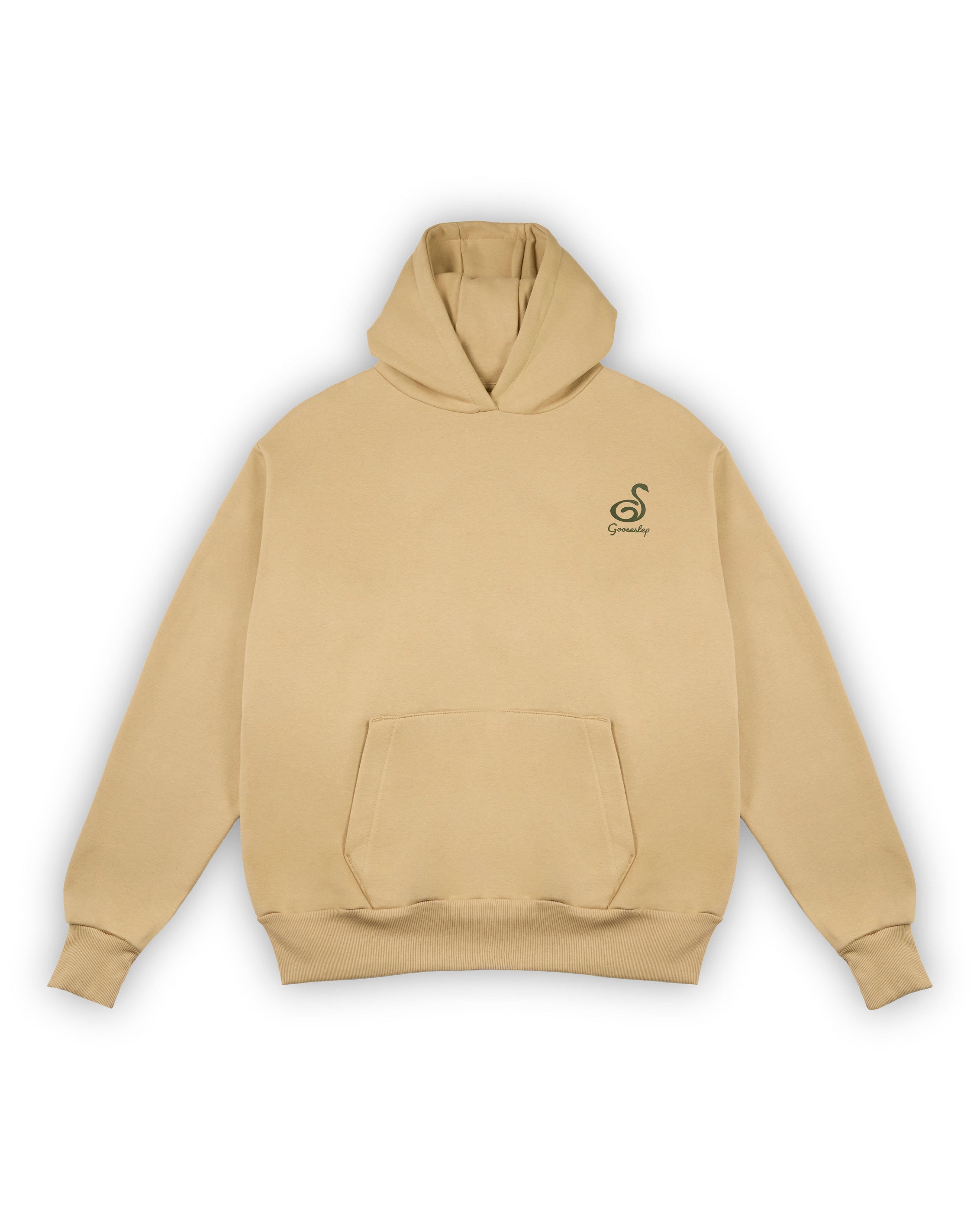 Desert Sand+Green Hoodie
