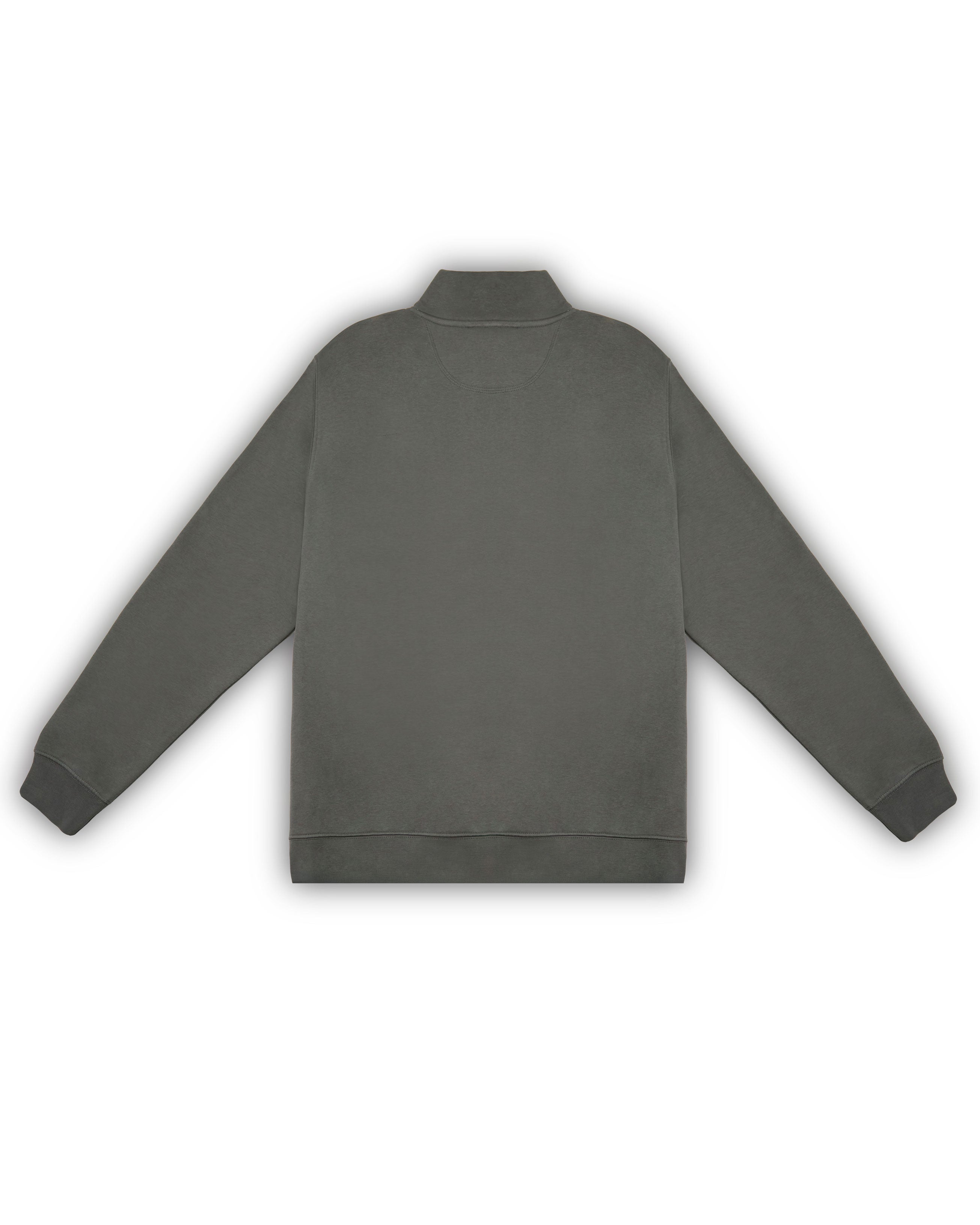 Charcoal+Aloe Quarter Zip