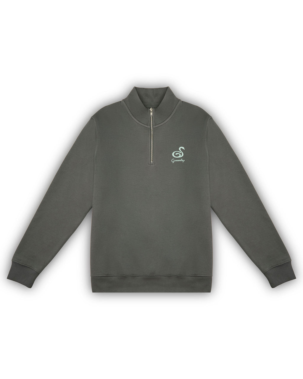 Charcoal+Aloe Quarter Zip