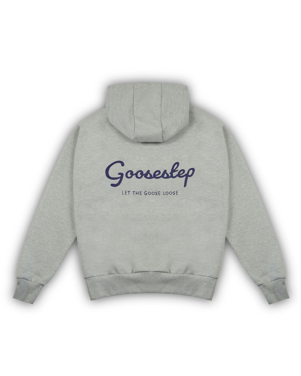 Heather Grey+Black Hoodie