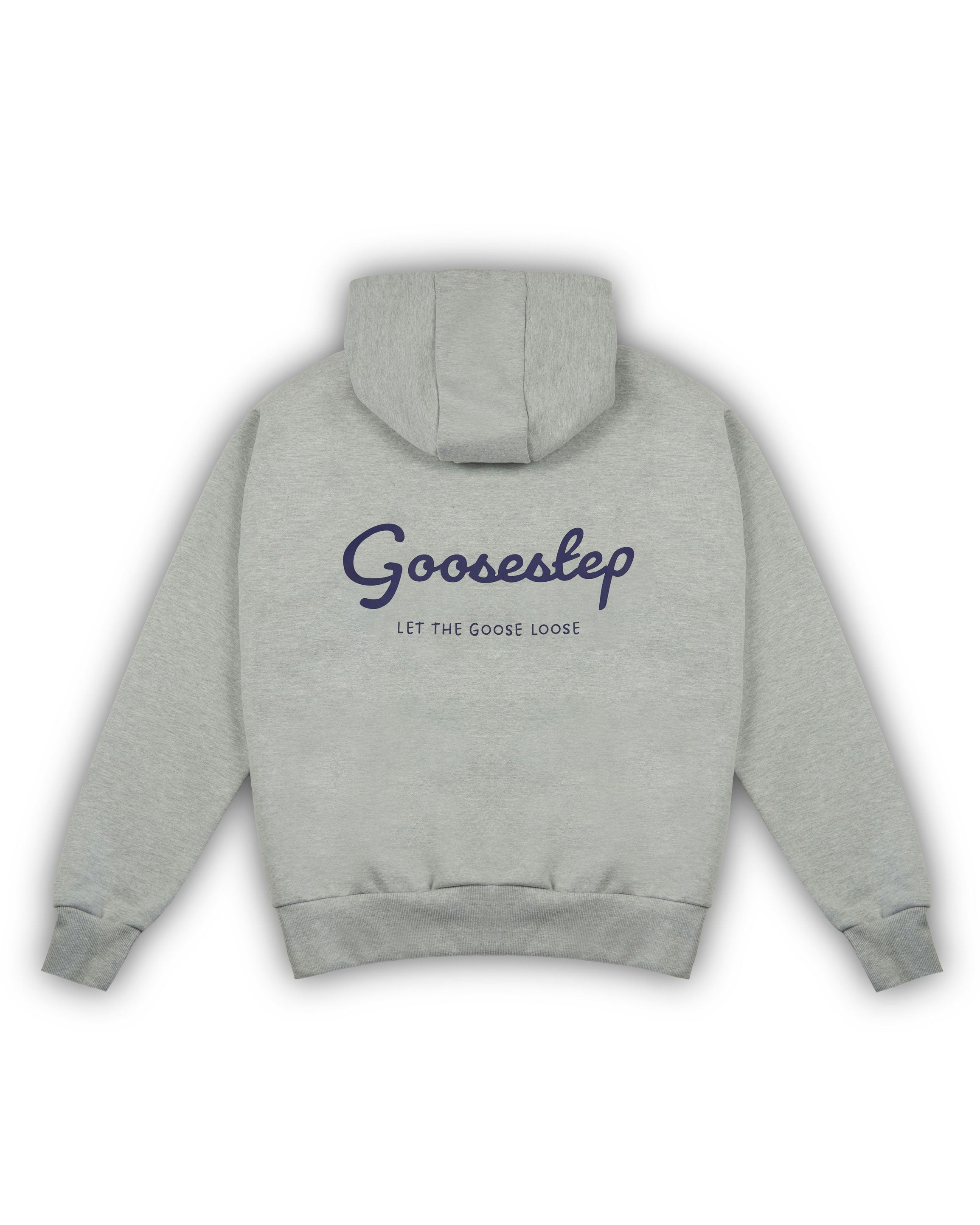 Heather Grey+Black Hoodie