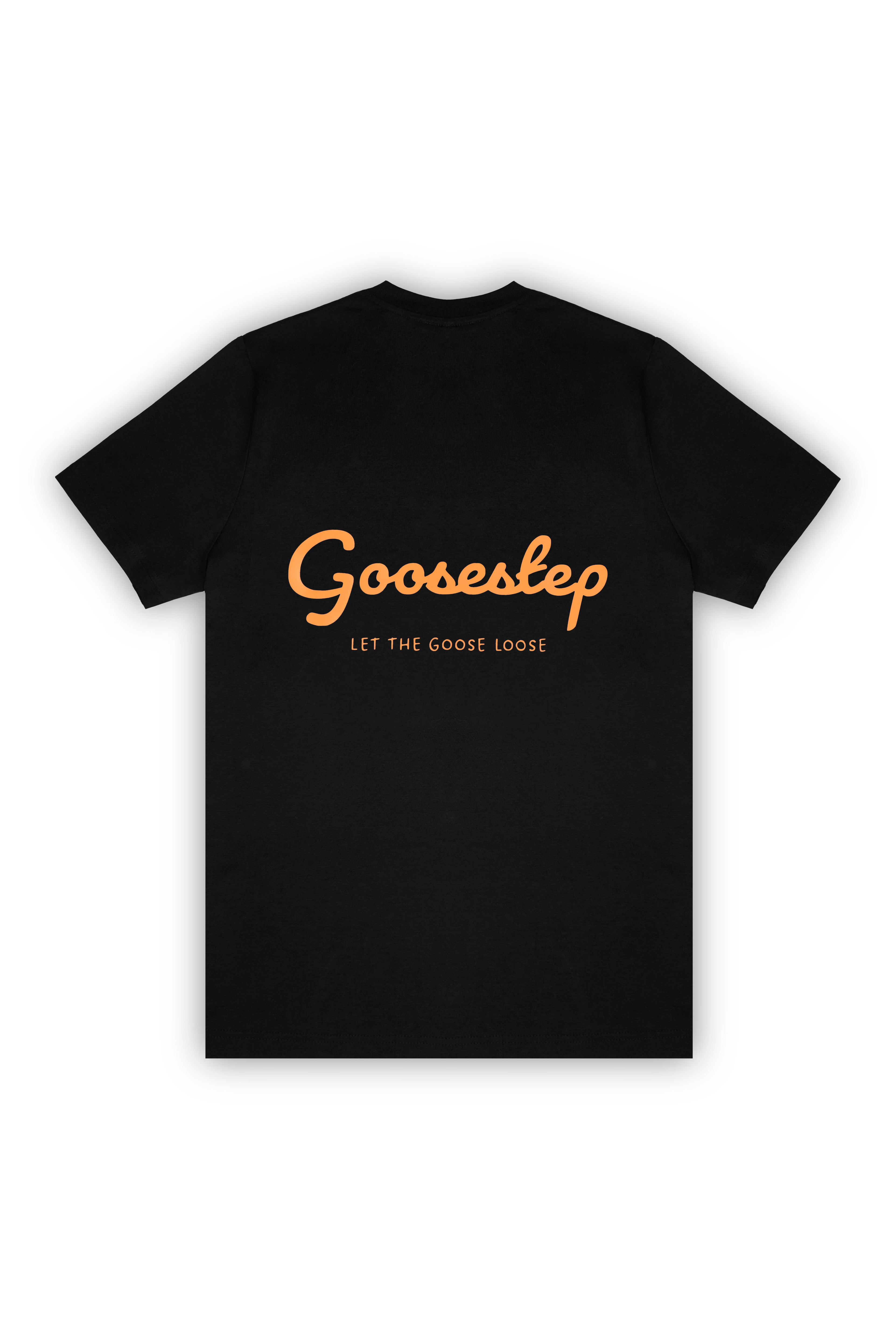 White+Neon Orange T-shirt