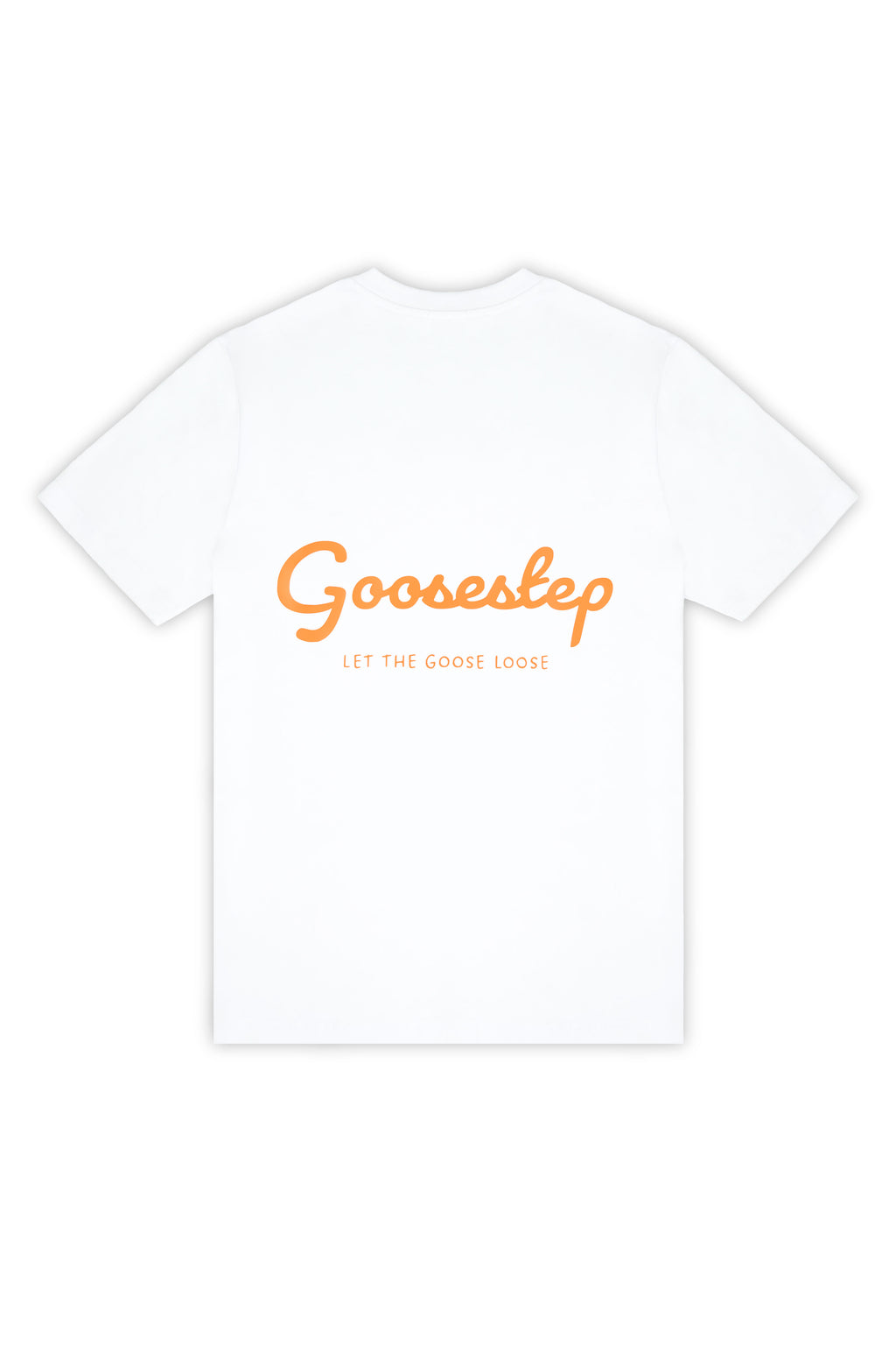 White+Neon Orange T-shirt