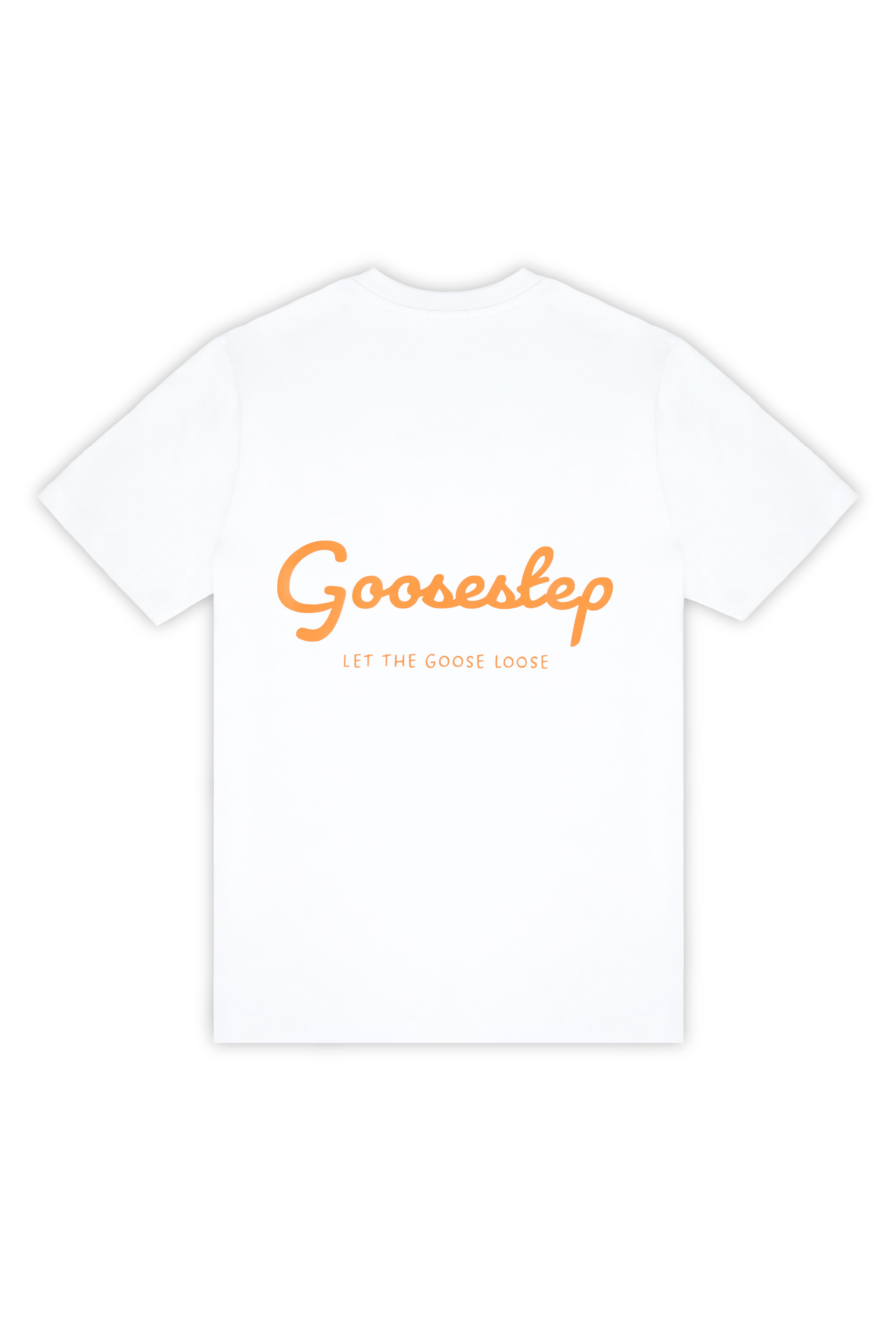 Black+Neon Orange T-shirt
